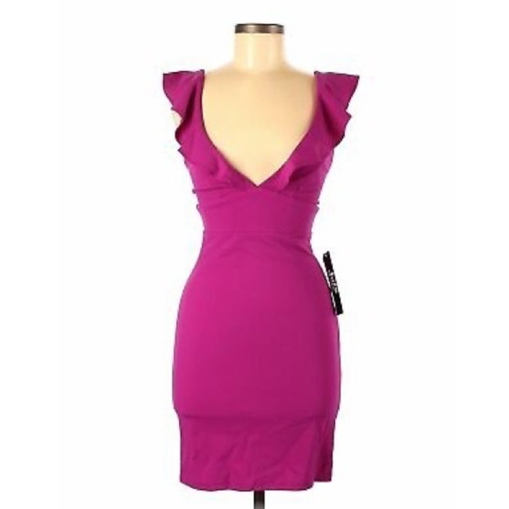NWT Jump Apparel from Nordstrom Magenta Flirty Dress